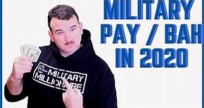 2020 Military Pay Raise: MORE MONEY, and the 2020 military BAH rates!