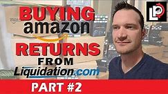 Unboxing Amazon Returns from Liquidation.com to Sell on Ebay, Pallet #1 *Part 2*