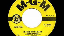 1958 HITS ARCHIVE: It’s All In The Game - Tommy Edwards (a #1 record)