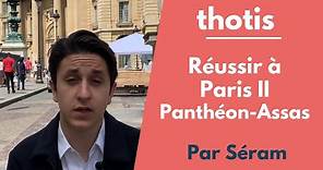 Réussir à l'Université Paris 2 Panthéon Assas - Thotis (2019)