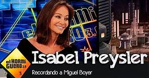 Isabel Preysler en El Hormiguero 3.0: "Miguel ha sido la historia de amor más importante para mi"