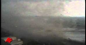 Raw Video: Tornado Strikes Springfield, Mass.