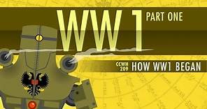 How World War I Started: Crash Course World History 209