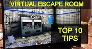 Virtual Escape Room Review | Game play and Tips | Virtualescaping.com