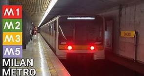 [4K] 🇮🇹 Milan Metro - All the lines / 🇮🇹 Metropolitana di Milano - Tutte le Linee (2022)