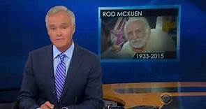 Rod McKuen Obituary, CBS Evening News