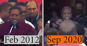 Former President Mohammed Waheed Hassan “The coup plotter” yet again joined the opposition to repeat the history.