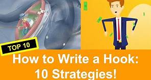 🎣 Ten AMAZING Hook Strategies to Catch Readers! 🎣