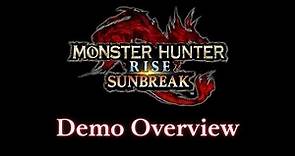 Monster Hunter Rise: Sunbreak - Demo Overview