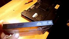 REMOVING OPTICAL DISC DRIVE FROM HP LAPTOP