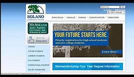 How to Apply to Solano Community College