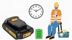 Cordless Drill Battery Charge Time - (08 Brands Tested)