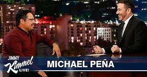 Michael Pena on His Family's Superstitions & Fantasy Island Movie