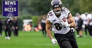 Mark Andrews Is Glad Ravens Arrived Early in London