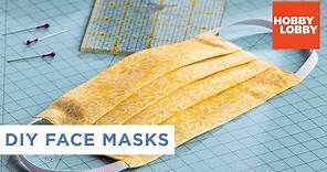 DIY Fabric Face Mask | Hobby Lobby®