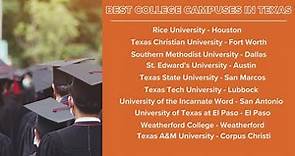Three North Texas campuses named among best colleges in Texas