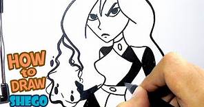 How to Draw Kim Possible | Drawing Shego