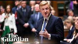 Oliver Dowden steps in for Rishi Sunak at PMQs – watch live