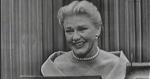 What's My Line? - Ginger Rogers (Nov 21, 1954)