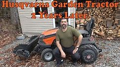 The Husqvarna TS354 Garden Tractor. A Long Term Review. 100 hours and 2 years later.