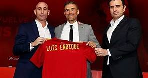 Rueda de prensa y presentación de Luis Enrique en su regreso como seleccionador