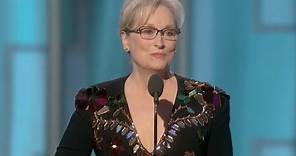 Meryl Streep's Cecil B. deMille Award Acceptance Speech