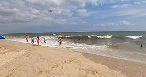 ⁴ᴷ⁶⁰ Walking The Hamptons, NY : Cooper's Beach (America's Best Beach?)
