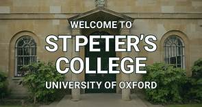 What's it like at St Peter's?... - St Peter's College, Oxford