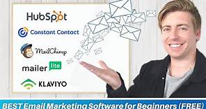 BEST Email Marketing Software for Beginners (FREE) 2021