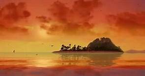 3D Tropical Sunsets Screensaver