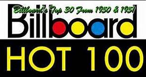 Billboard's Top 30 Songs Of 1950 & 1951
