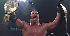 Goldberg wins the WCW World Heavyweight Championship