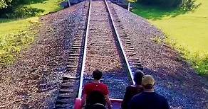 Have you been on the Rail Explorers USA tour in Visit Woodford yet? Experience the beauty of #TravelKY in a new way as you pedal from the Bluegrass Railroad Museum to the historic Young’s High Bridge. | Kentucky Tourism