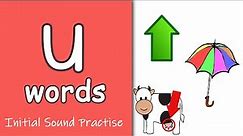 Letter u Phonics | Phonics Letter Sounds for Kids | Learning To Read