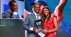 The most powerful moment of Tiger Woods’ daughter Sam’s emotional Hall of Fame speech