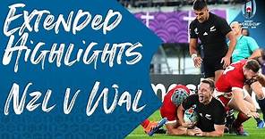 Extended Highlights: New Zealand 40-17 Wales - Rugby World Cup 2019