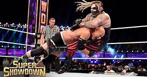 Goldberg Spears Wyatt 4 times: WWE Super ShowDown 2020 (WWE Network Exclusive)