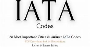 IATA Codes
