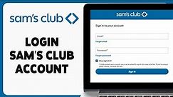 Sam's Club Account Login Guide 2024 | Sam's Club Account Sign In | samsclub.com