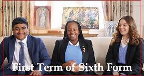 First Term of New Hall Sixth Form