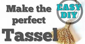 The Ultimate Tassel-Making Tutorial / Create Stunning Tassels Easy