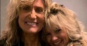 David Coverdale & his wife Cindy Coverdale 😍