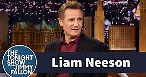 Liam Neeson Slowly Hit a Deer with His Motorcycle