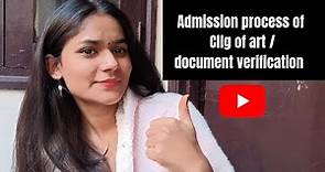 college of art delhi Admission process/ documents verification/timings ✅all information for BFA