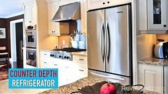 What is a counter depth refrigerator?