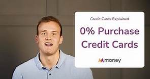 0% purchase credit cards explained | money.co.uk
