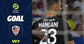 Goal Thomas MANGANI (31' pen - ACA) OLYMPIQUE LYONNAIS - AC AJACCIO (2-1) 22/23