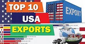 10 Top exports of USA 2019 || Top ten exports of USA || Top exports of United States of America