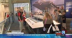 Revamped Gerald R. Ford Presidential Museum reopens