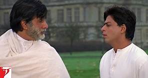 Mohabbat Ki Taaqat | Dialogue | Mohabbatein | Amitabh Bachchan, Shah Rukh Khan | Aditya Chopra